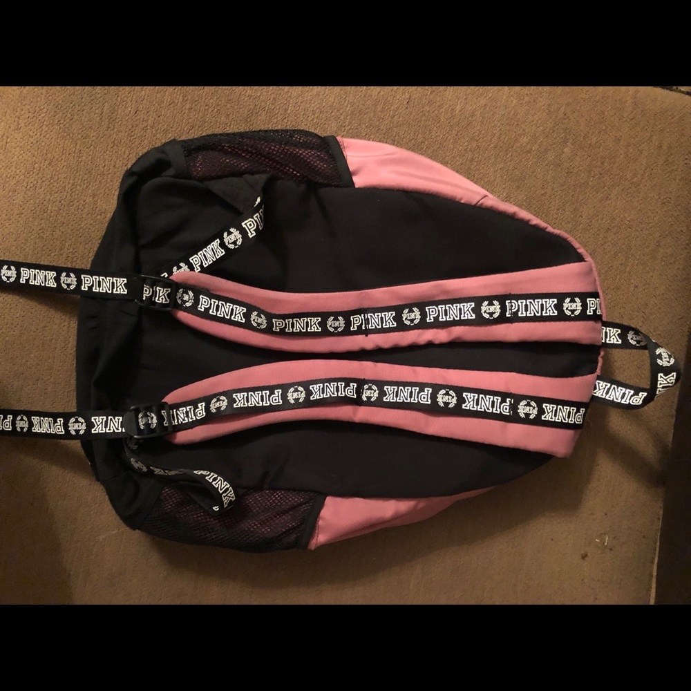 SOLD Pink backpack π - Picture 2 of 2